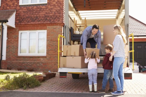 Man and van service helping with local move in Bow