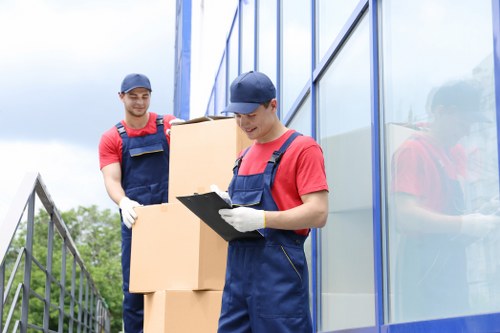 Customer raising a complaint after a moving service issue
