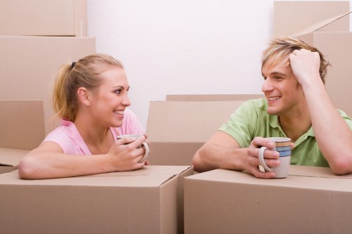 Furniture moving in Bow with attention to stairs and parking