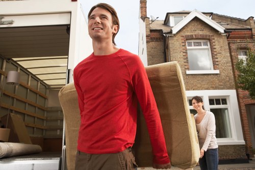 Residential moving service for a home relocation in Bow