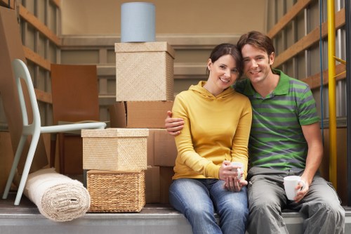Responsible furniture pick-up in Bow with recycling and reuse focus