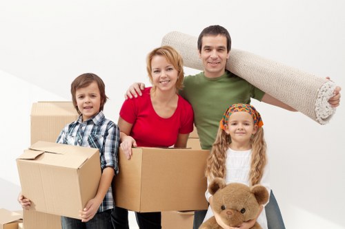 Screen-reader friendly removal company information for Bow users
