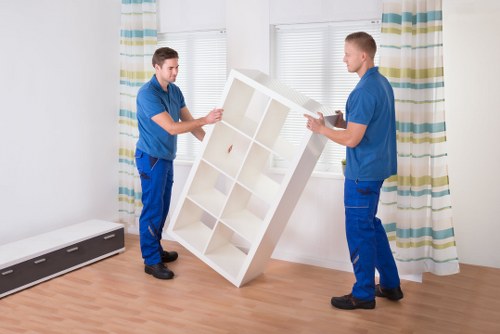 A homeowner reviewing a free quote for removal services
