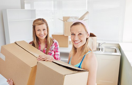 Secure handling of office equipment during removals in Bow