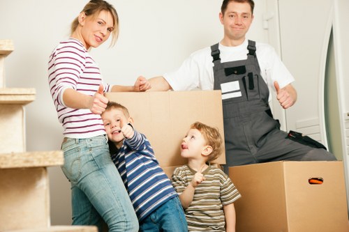 Careful handling of sofas and wardrobes during Bow furniture removals